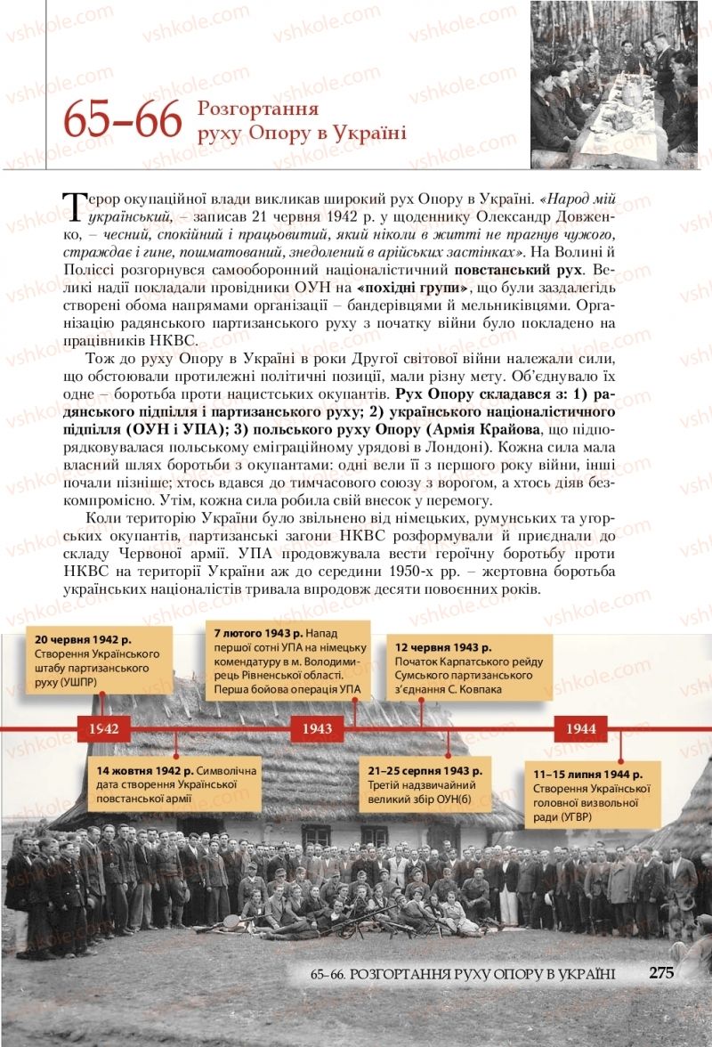 Страница 275 | Підручник Історія України 10 клас В.С. Власов, С.В. Кульчицький 2018 Профільний рівень