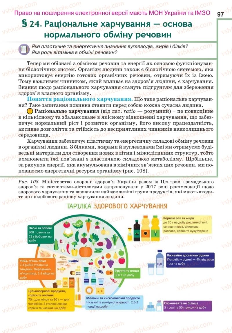 Страница 97 | Підручник Біологія 10 клас О.А. Андерсон, А.О Чернінський, М.А. Вихренко, С.М. Міюс 2018