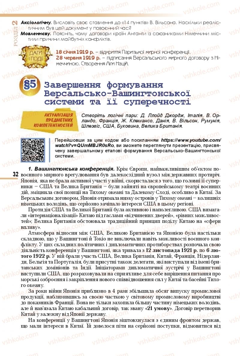 Страница 32 | Підручник Всесвітня історія 10 клас Т.В. Ладиченко 2018