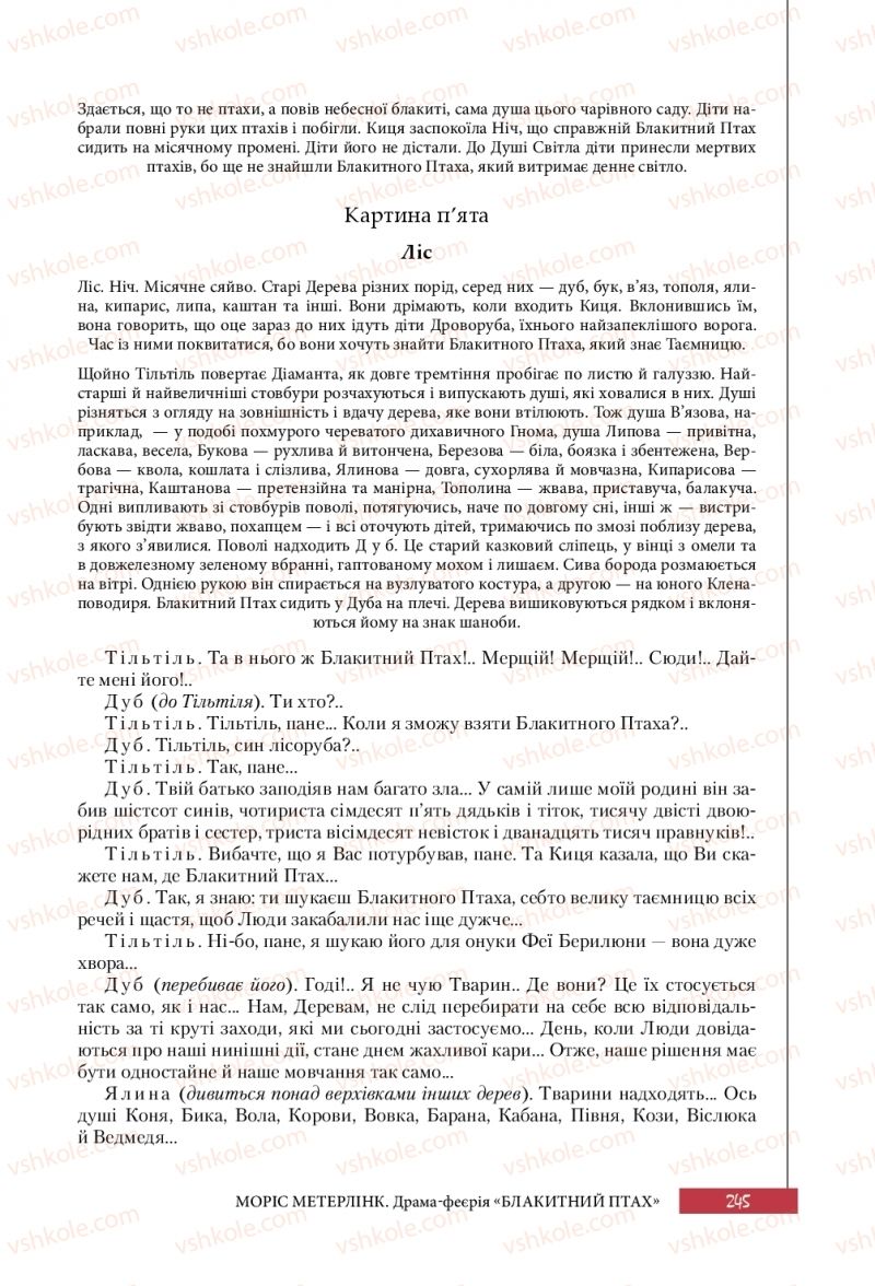 Страница 245 | Підручник Зарубіжна література 10 клас Ю.І. Ковбасенко 2018 Профільний рівень
