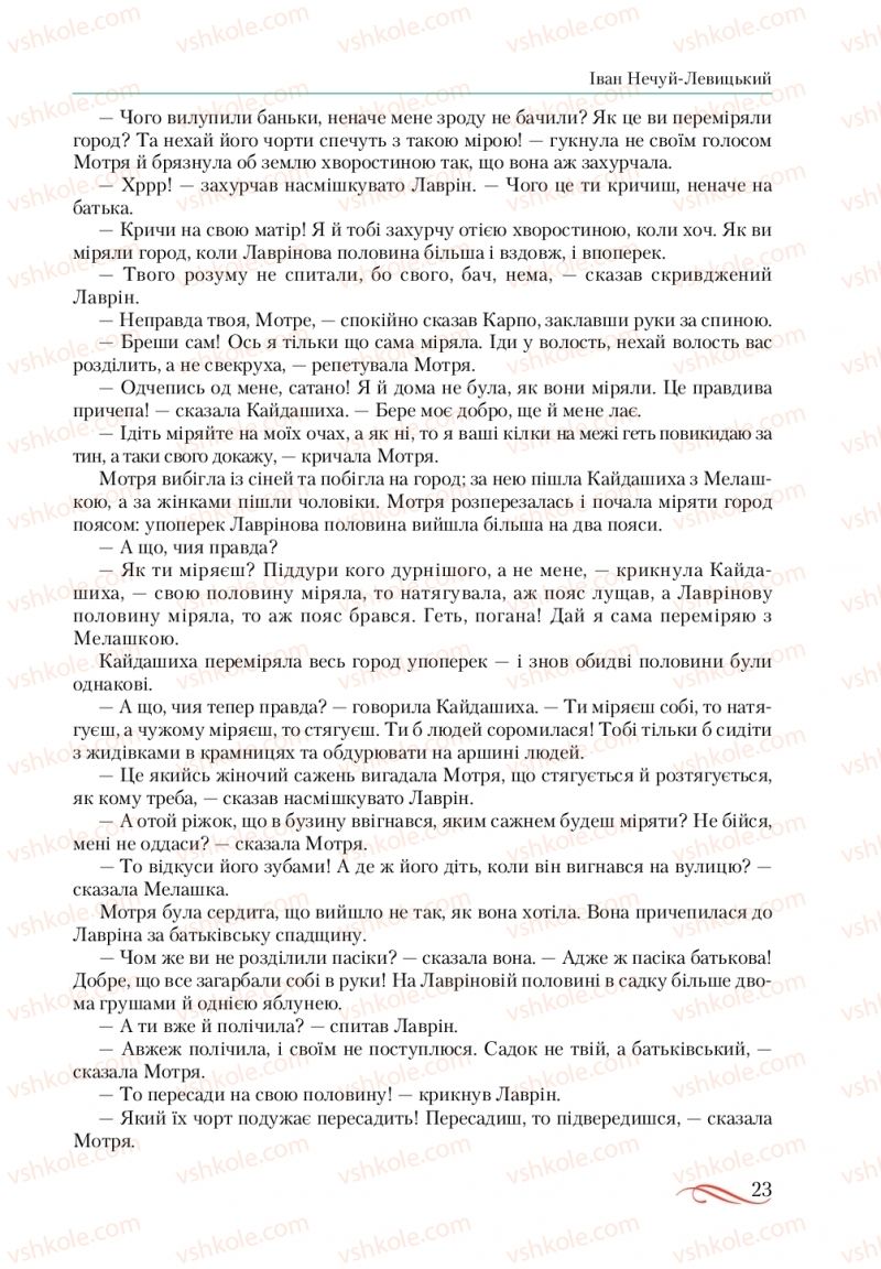 Страница 23 | Підручник Українська література 10 клас О.М. Авраменко, В.І. Пахаренко 2018