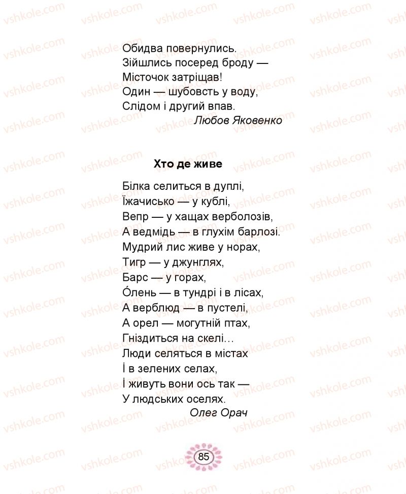 Страница 85 | Підручник Буквар 1 клас В.І. Наумчук, М.М. Наумчук 2018 1 частина