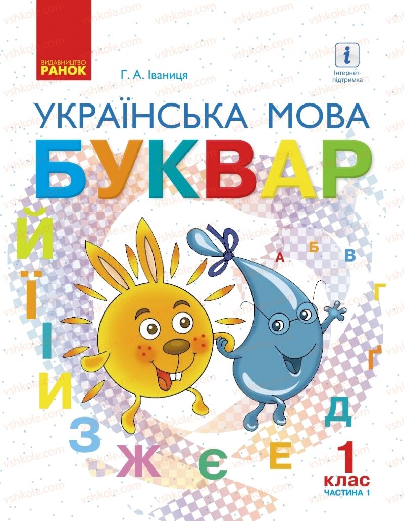 Страница 1 | Підручник Буквар 1 клас Г.А. Іваниця 2018 1 частина