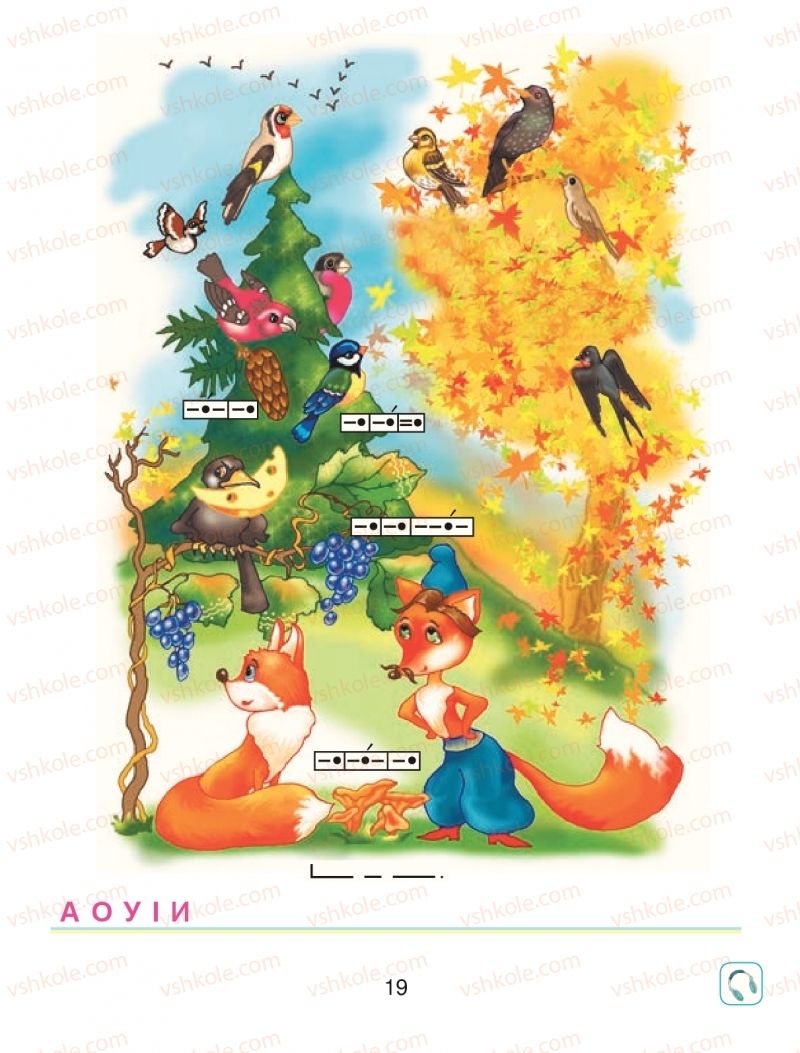 Страница 19 | Підручник Буквар 1 клас М.І. Чумарна 2018 1 частина