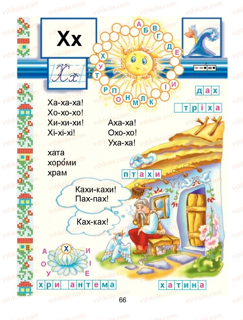 Страница 66 | Підручник Буквар 1 клас М.І. Чумарна 2018 1 частина