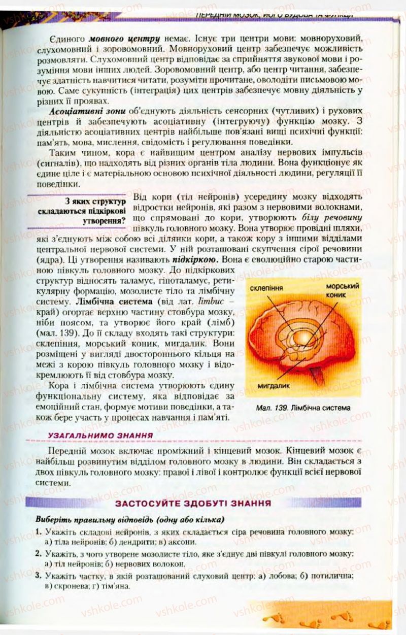 Страница 171 | Підручник Біологія 9 клас Н.Ю. Матяш, М.Н. Шабатура 2009