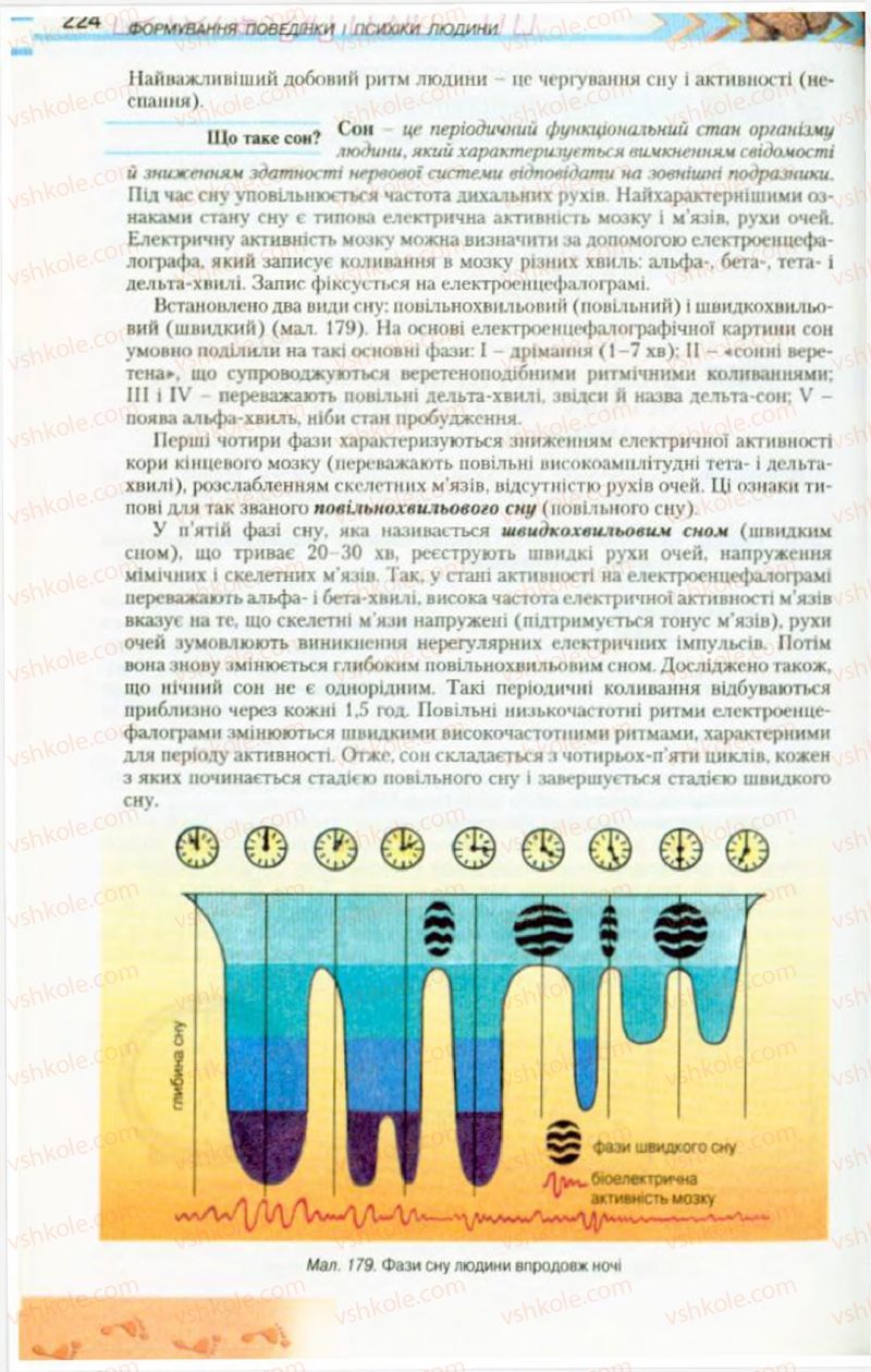 Страница 224 | Підручник Біологія 9 клас Н.Ю. Матяш, М.Н. Шабатура 2009