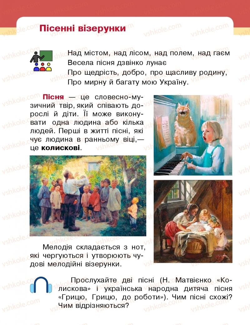 Страница 32 | Підручник Мистецтво 1 клас Т.Є. Рубля, Т.Л. Щеглова, І.Л. Мед 2018