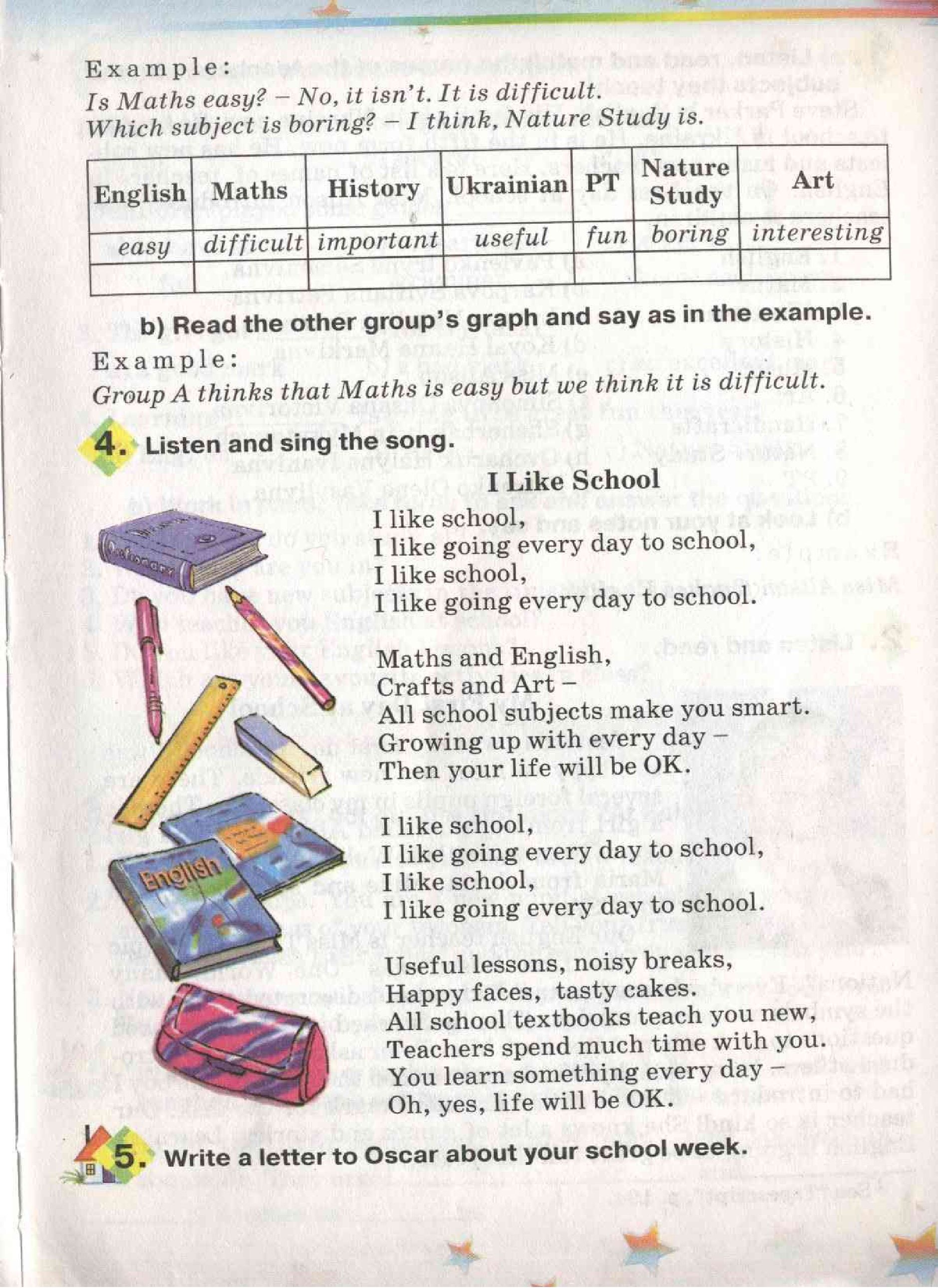 Страница 23 | Підручник Англiйська мова 5 клас А.М. Несвіт 2005