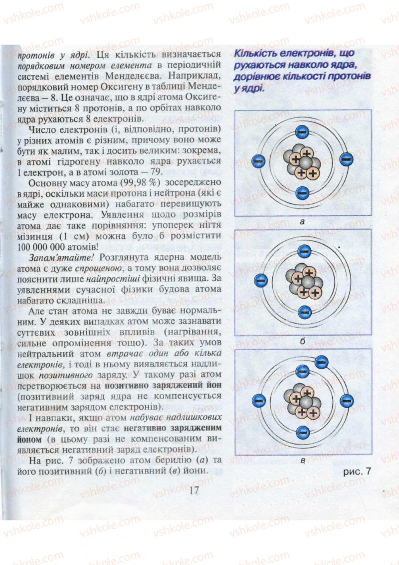 Страница 17 | Підручник Фізика 9 клас М.І. Шут, М.Т. Мартинюк, Л.Ю. Благодаренко 2009