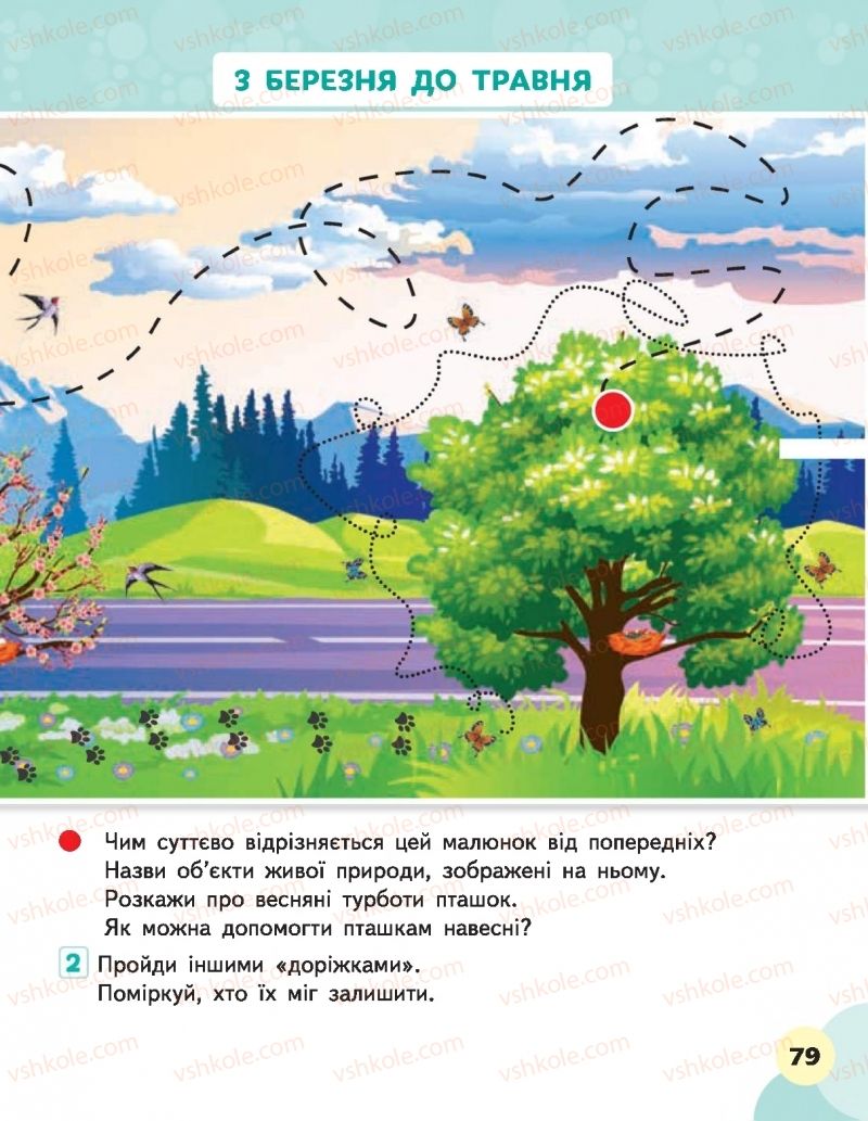 Страница 79 | Підручник Я досліджую світ 1 клас М.С. Вашуленко, В.Г. Бевз, Т.П. Єресько, О.Г. Трофімова 2018 1 частина