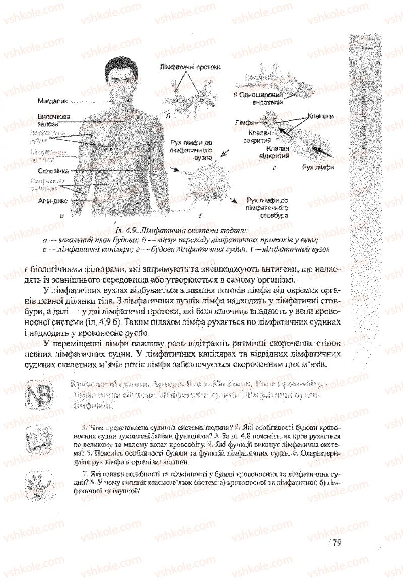 Страница 79 | Підручник Біологія 9 клас А.В. Степанюк, Н.Й. Міщук, Т.В. Гладюк 2009