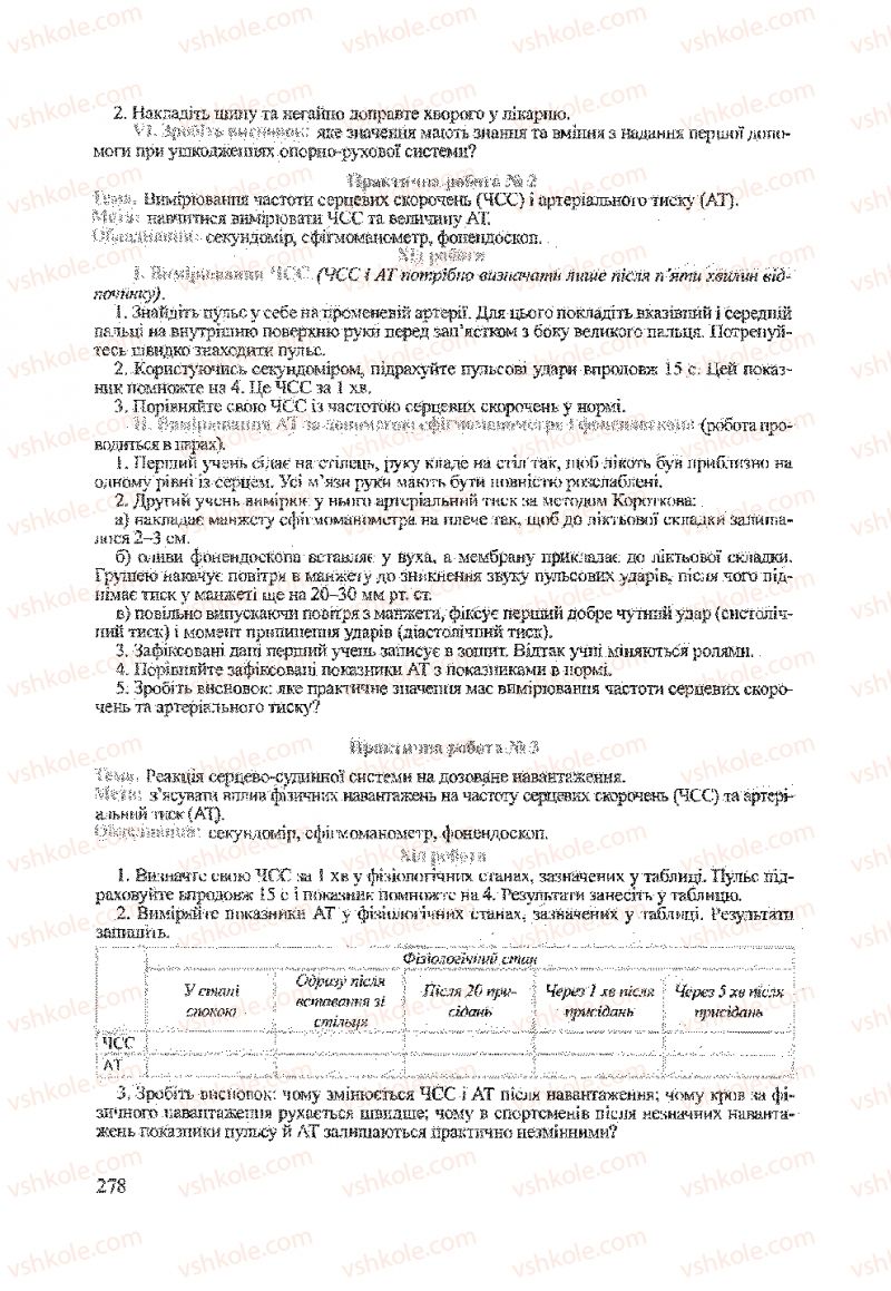 Страница 278 | Підручник Біологія 9 клас А.В. Степанюк, Н.Й. Міщук, Т.В. Гладюк 2009