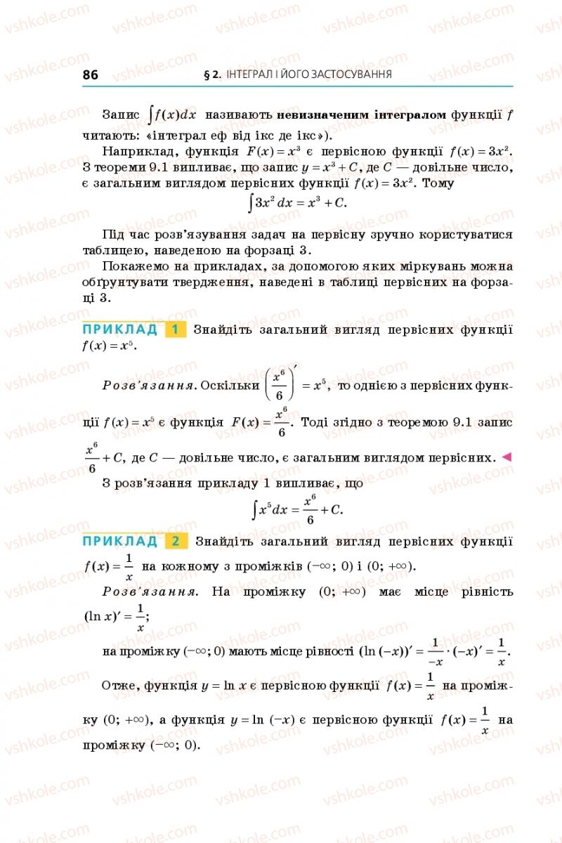 Страница 86 | Підручник Алгебра 11 клас А.Г. Мерзляк, Д.А. Номіровський, В.Б. Полонський, М.С. Якір 2019 Профільний рівень
