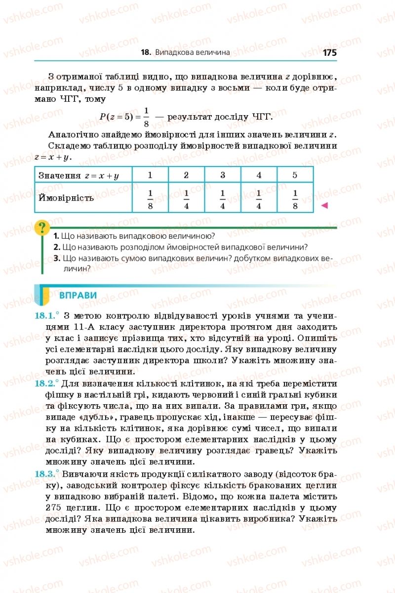 Страница 175 | Підручник Алгебра 11 клас А.Г. Мерзляк, Д.А. Номіровський, В.Б. Полонський, М.С. Якір 2019 Профільний рівень