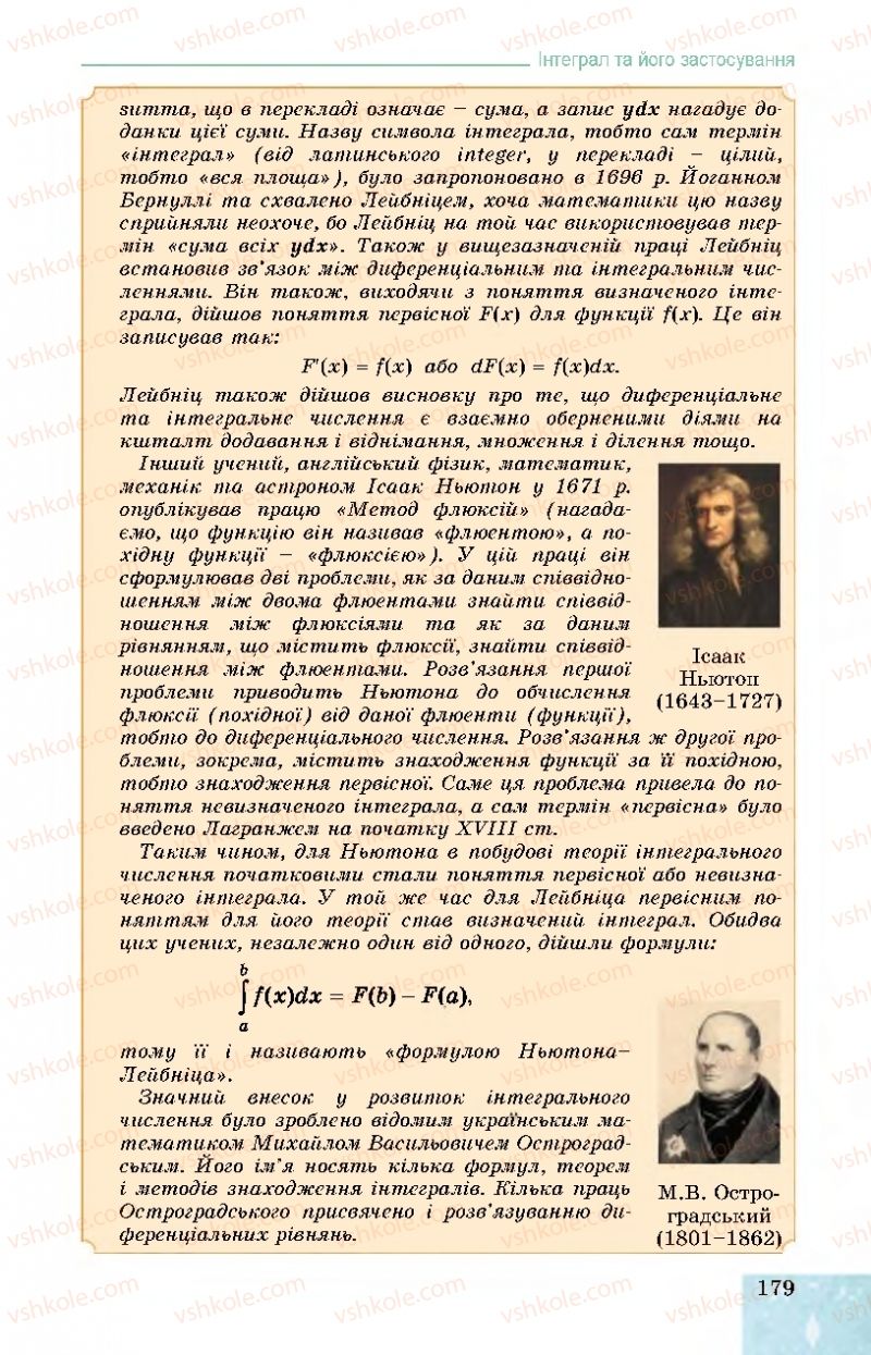 Страница 179 | Підручник Алгебра 11 клас О.С. Істер, О.В. Єргіна 2019 Профільний рівень