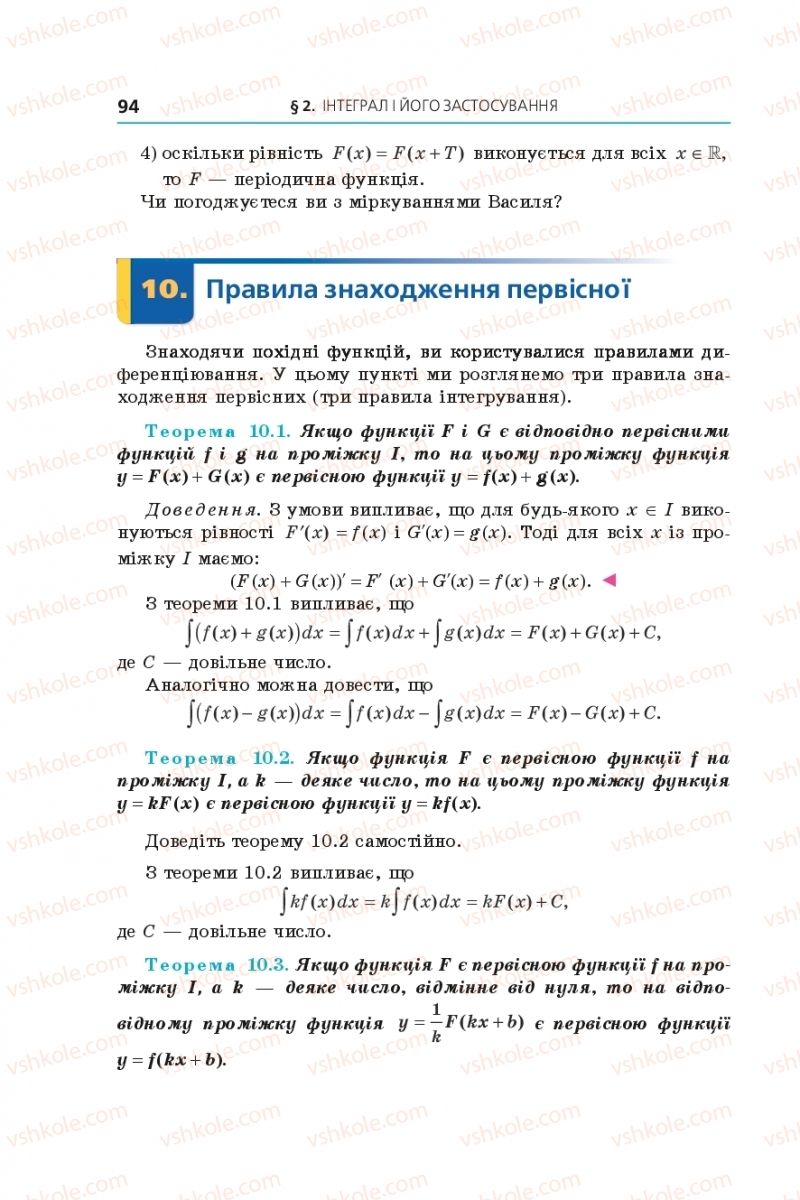 Страница 94 | Підручник Алгебра 11 клас А.Г. Мерзляк, Д.А. Номіровський, В.Б. Полонський, М.С. Якір 2019 Поглиблений рівень вивчення