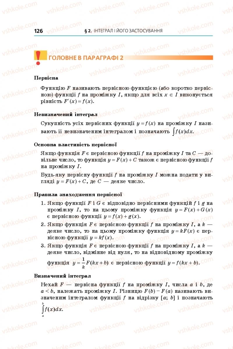 Страница 126 | Підручник Алгебра 11 клас А.Г. Мерзляк, Д.А. Номіровський, В.Б. Полонський, М.С. Якір 2019 Поглиблений рівень вивчення