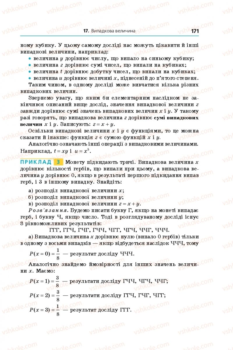 Страница 171 | Підручник Алгебра 11 клас А.Г. Мерзляк, Д.А. Номіровський, В.Б. Полонський, М.С. Якір 2019 Поглиблений рівень вивчення
