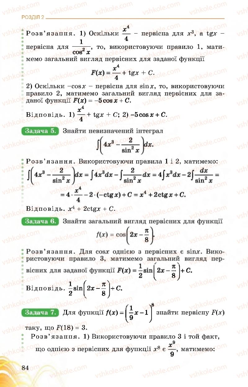 Страница 84 | Підручник Математика 11 клас О.С. Істер 2019