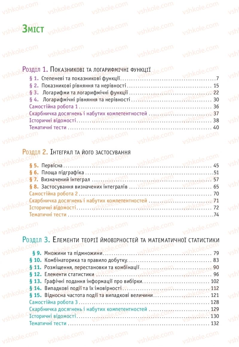 Страница 270 | Підручник Математика 11 клас Г.П. Бевз, В.Г. Бевз 2019