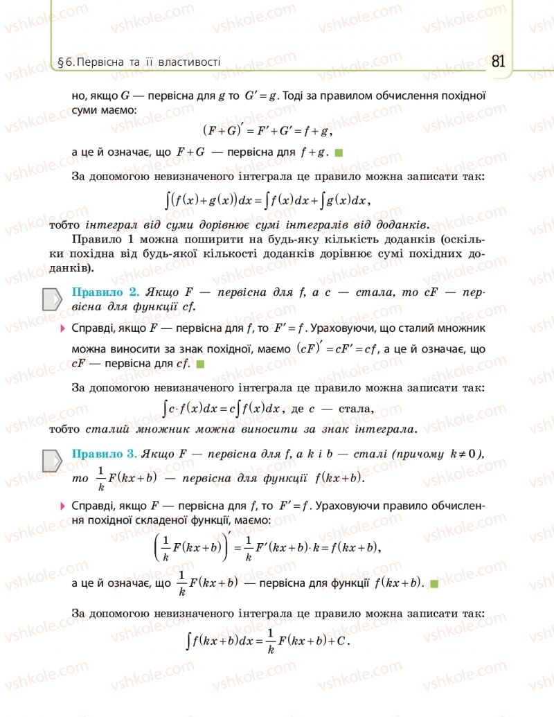 Страница 81 | Підручник Математика 11 клас Є.П. Нелін, О.Є. Долгова 2019