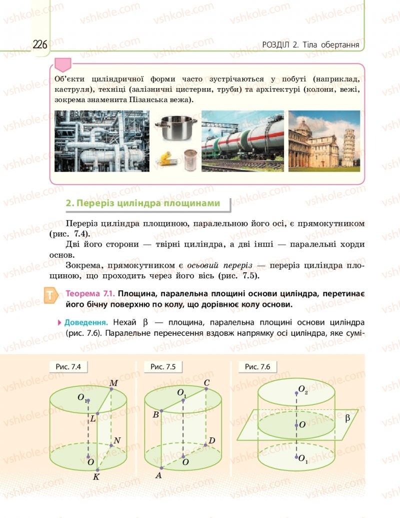 Страница 226 | Підручник Математика 11 клас Є.П. Нелін, О.Є. Долгова 2019
