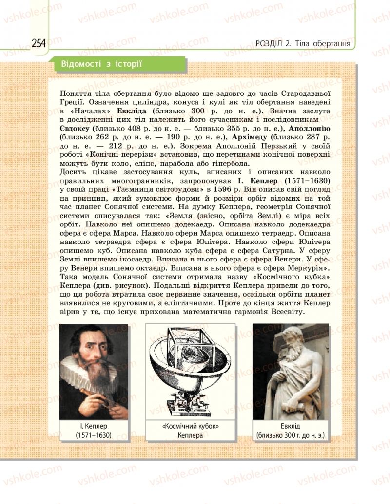 Страница 254 | Підручник Математика 11 клас Є.П. Нелін, О.Є. Долгова 2019