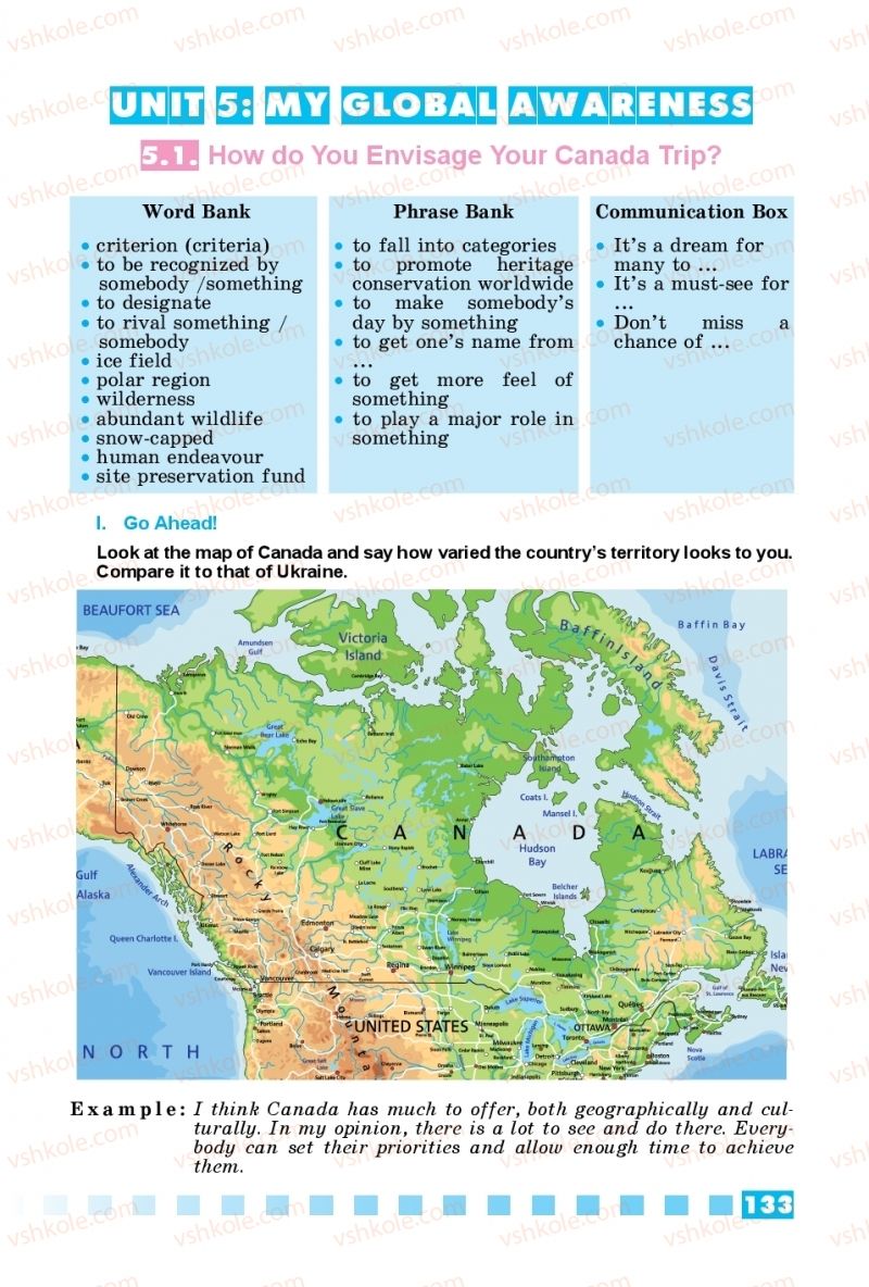Страница 133 | Підручник Англiйська мова 11 клас Л.В. Калініна, І.В. Самойлюкевич  2019
