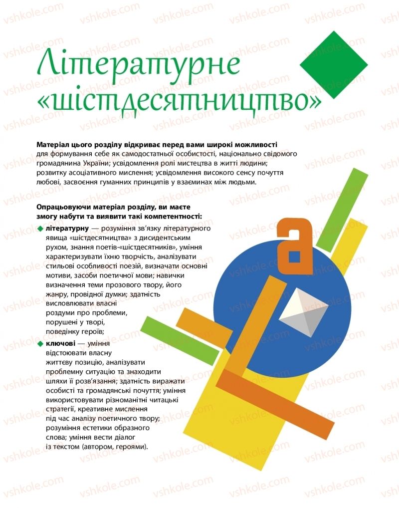 Страница 145 | Підручник Українська література 11 клас О.І. Борзенко, О.В. Лобусова 2019