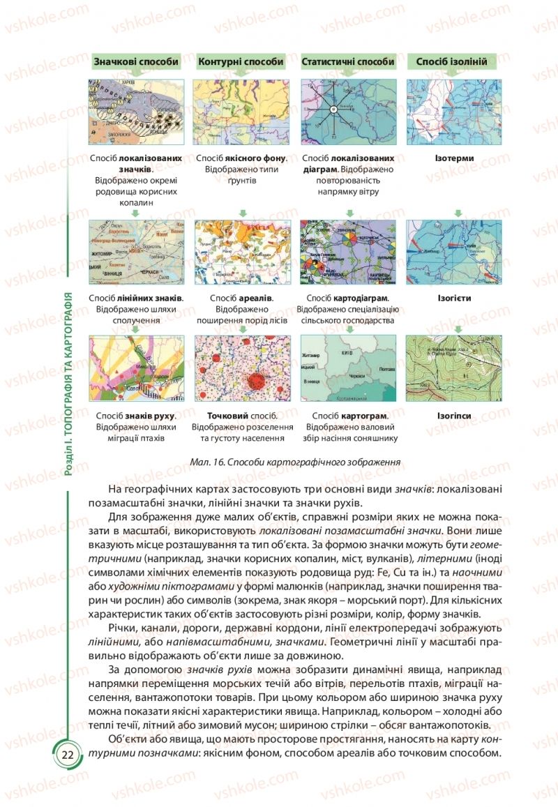 Страница 22 | Підручник Географія 11 клас С.Г. Кобернік, Р.Р. Коваленко 2019