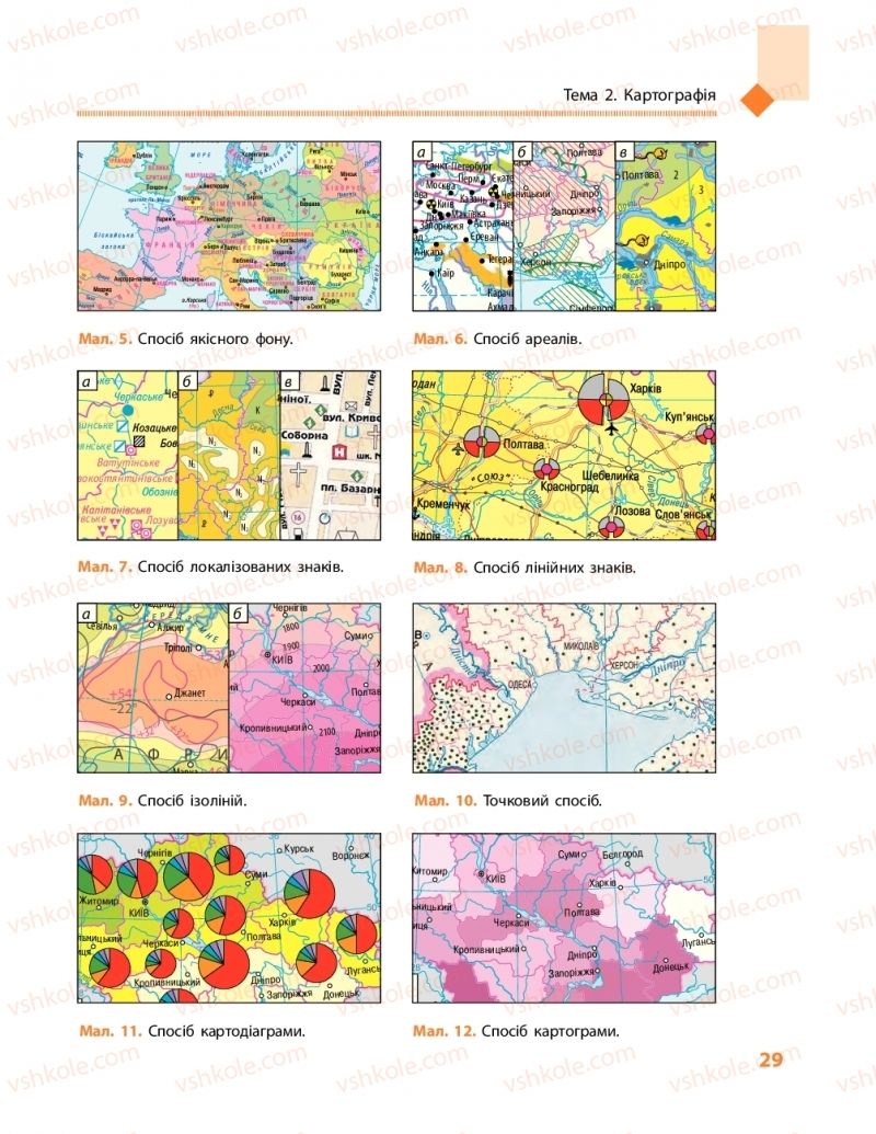 Страница 29 | Підручник Географія 11 клас Г.Д. Довгань, О.Г. Стадник 2019