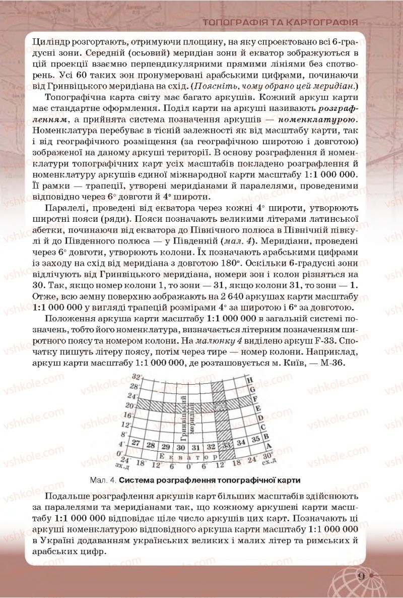Страница 9 | Підручник Географія 11 клас Т.Г. Гільберг, І.Г. Савчук, В.В. Совенко 2019