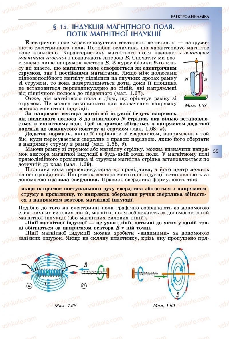 Страница 55 | Підручник Фізика 11 клас В.Д. Сиротюк, Ю.Б. Мирошніченко 2019