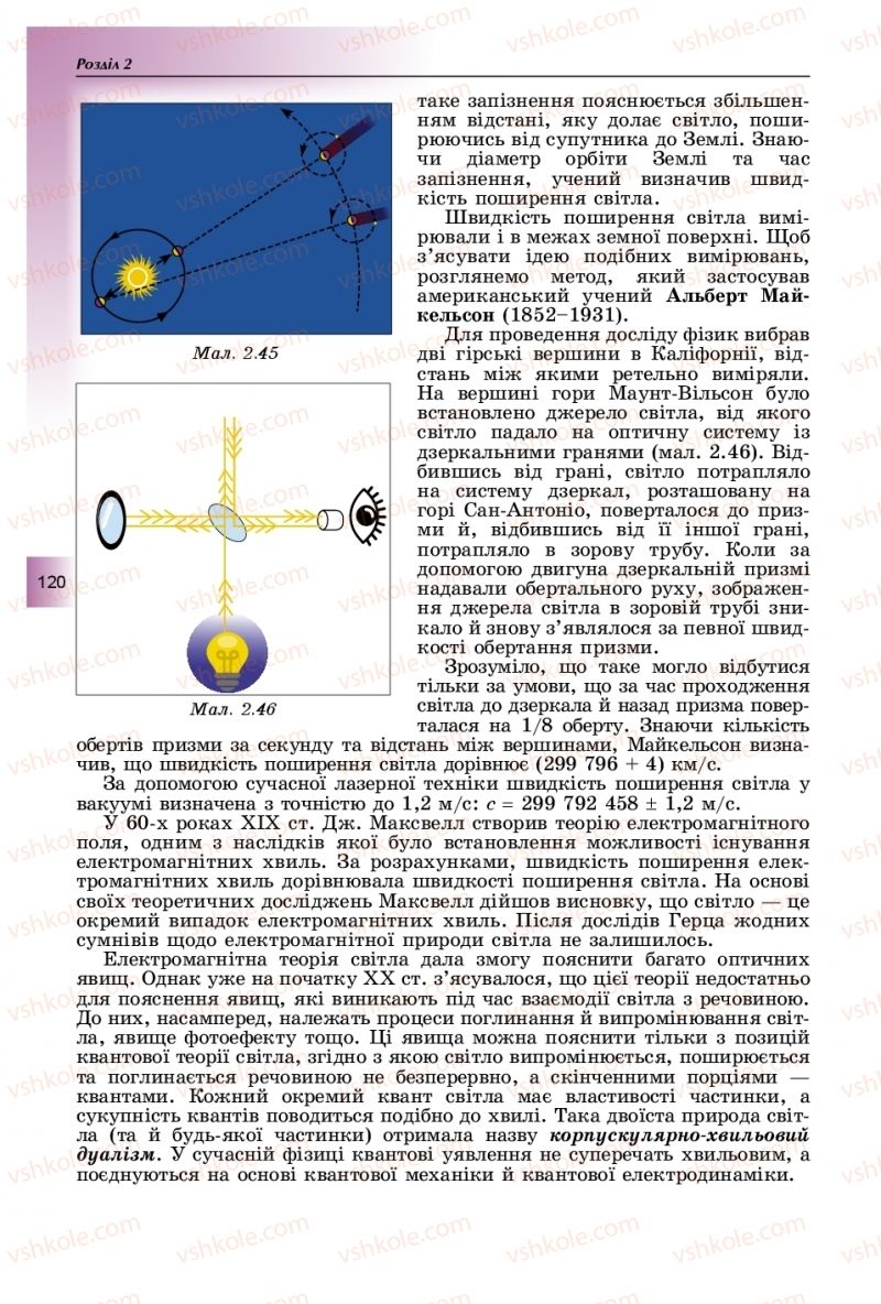 Страница 120 | Підручник Фізика 11 клас В.Д. Сиротюк, Ю.Б. Мирошніченко 2019