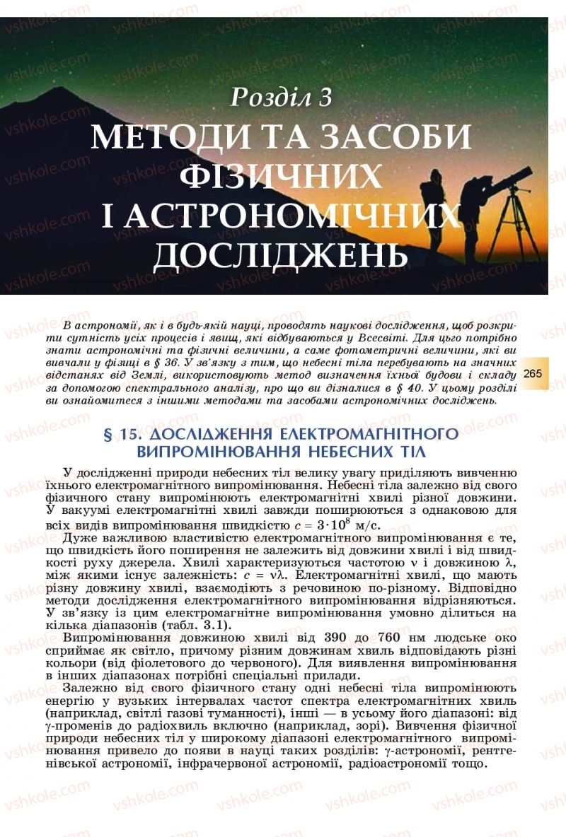 Страница 265 | Підручник Фізика 11 клас В.Д. Сиротюк, Ю.Б. Мирошніченко 2019