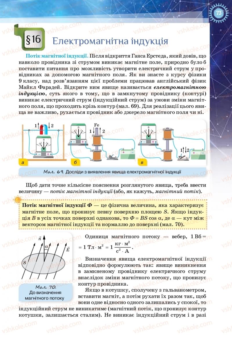 Страница 73 | Підручник Фізика 11 клас Т.М. Засєкіна, Д.О. Засєкін 2019 Ревень стандарту
