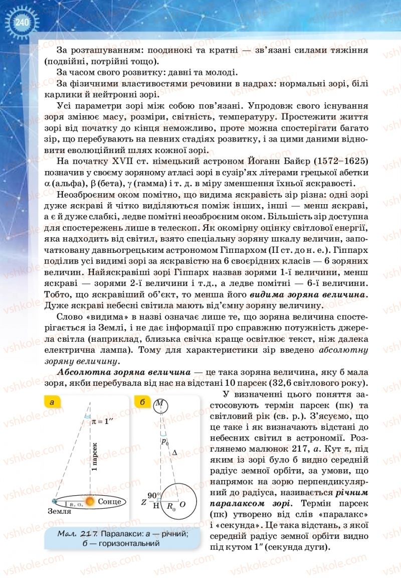 Страница 240 | Підручник Фізика 11 клас Т.М. Засєкіна, Д.О. Засєкін 2019 Ревень стандарту