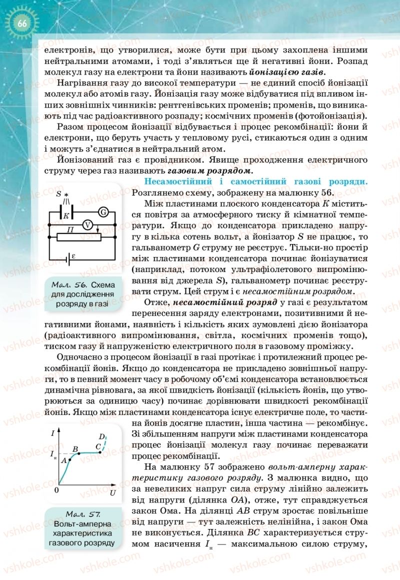 Страница 66 | Підручник Фізика 11 клас Т.М. Засєкіна, Д.О. Засєкін 2019 Профільний рівень