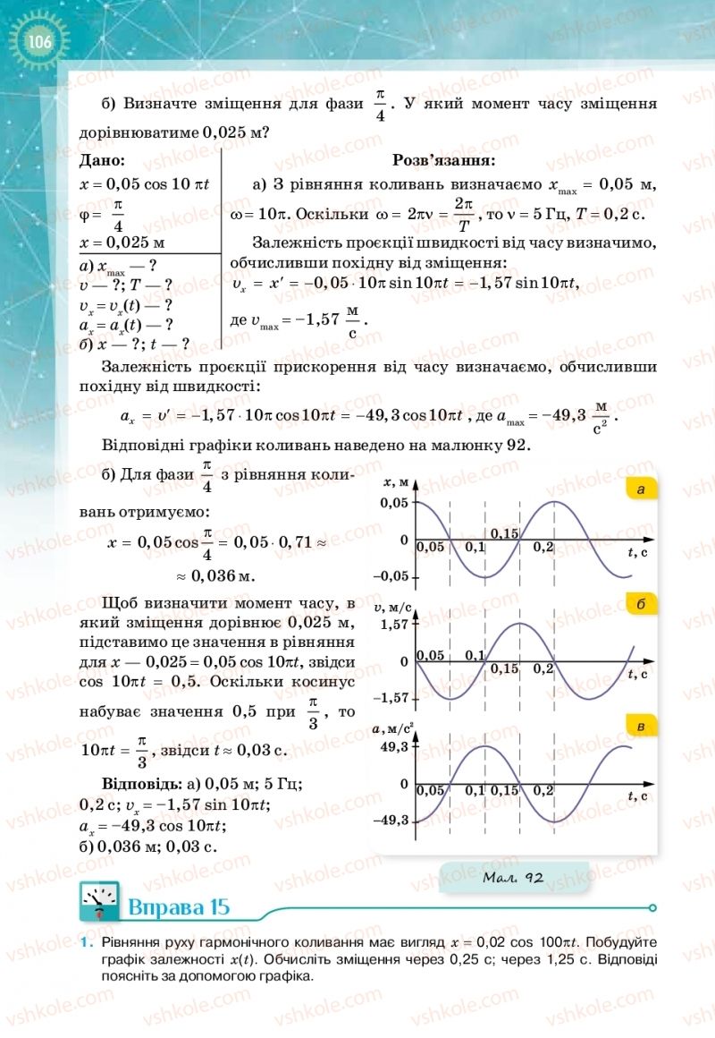Страница 106 | Підручник Фізика 11 клас Т.М. Засєкіна, Д.О. Засєкін 2019 Профільний рівень