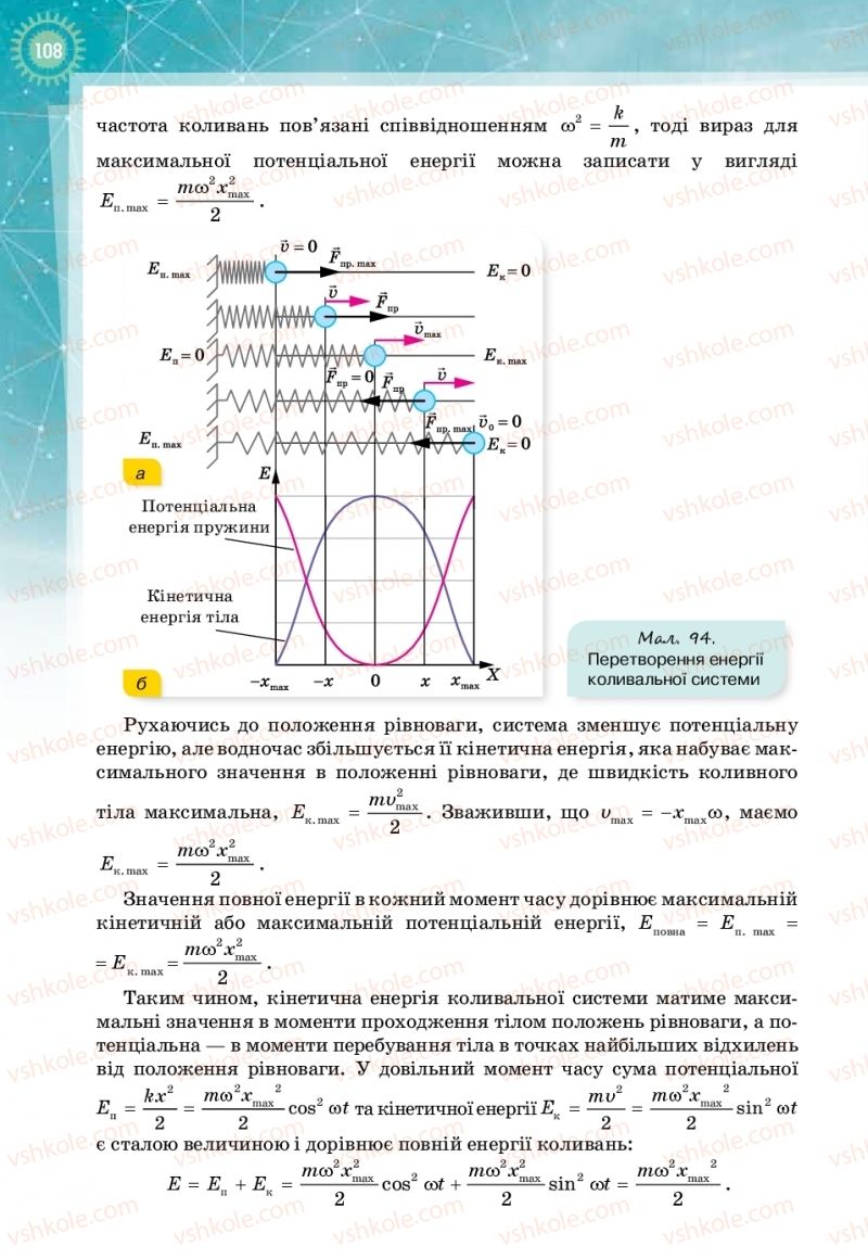 Страница 108 | Підручник Фізика 11 клас Т.М. Засєкіна, Д.О. Засєкін 2019 Профільний рівень