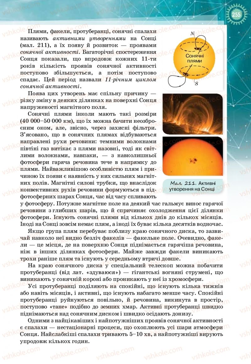 Страница 255 | Підручник Фізика 11 клас Т.М. Засєкіна, Д.О. Засєкін 2019 Профільний рівень