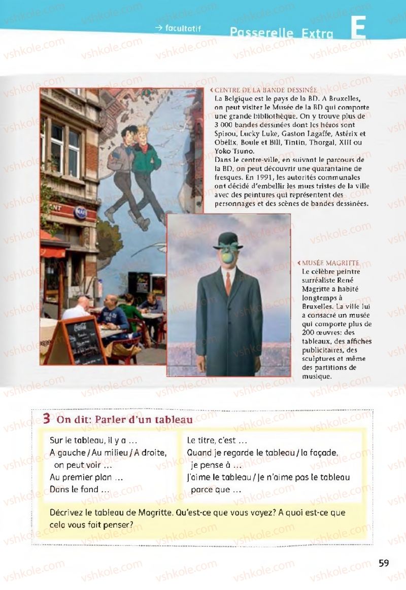 Страница 59 | Підручник Французька мова 11 клас Ю.М. Клименко 2019 7 рік навчання