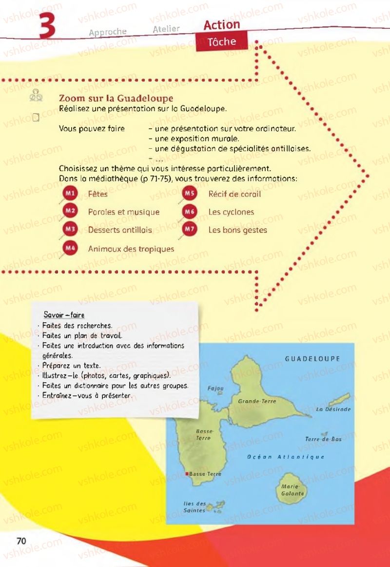 Страница 70 | Підручник Французька мова 11 клас Ю.М. Клименко 2019 7 рік навчання