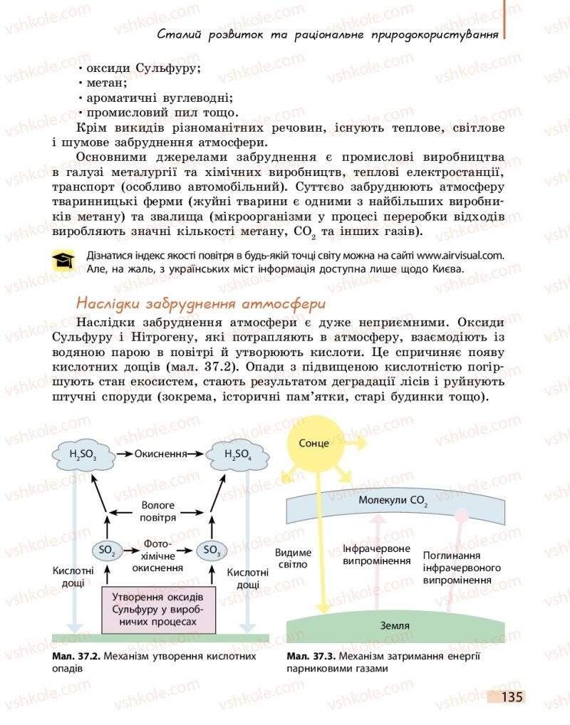 Страница 135 | Підручник Біологія 11 клас К.М. Задорожний 2019