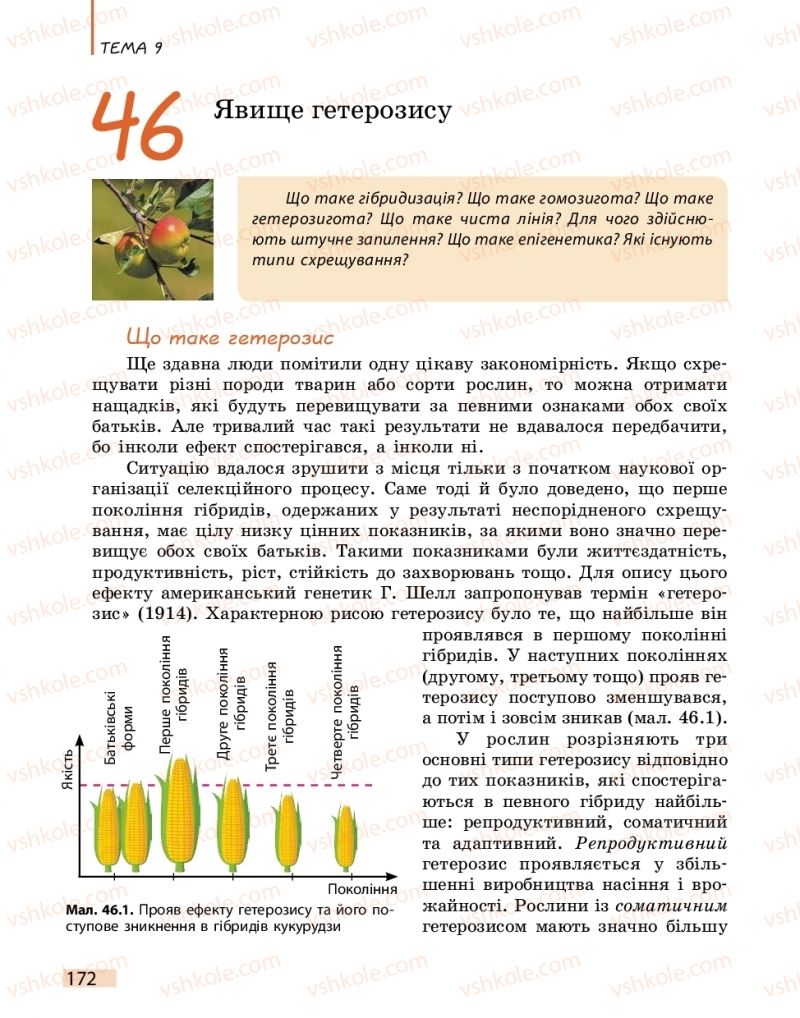 Страница 172 | Підручник Біологія 11 клас К.М. Задорожний 2019