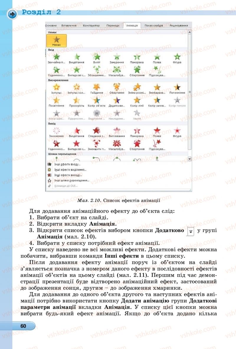 Страница 60 | Підручник Інформатика 6 клас Й.Я. Ривкінд, Т.І. Лисенко, Л.А. Чернікова, В.В. Шакотько 2019