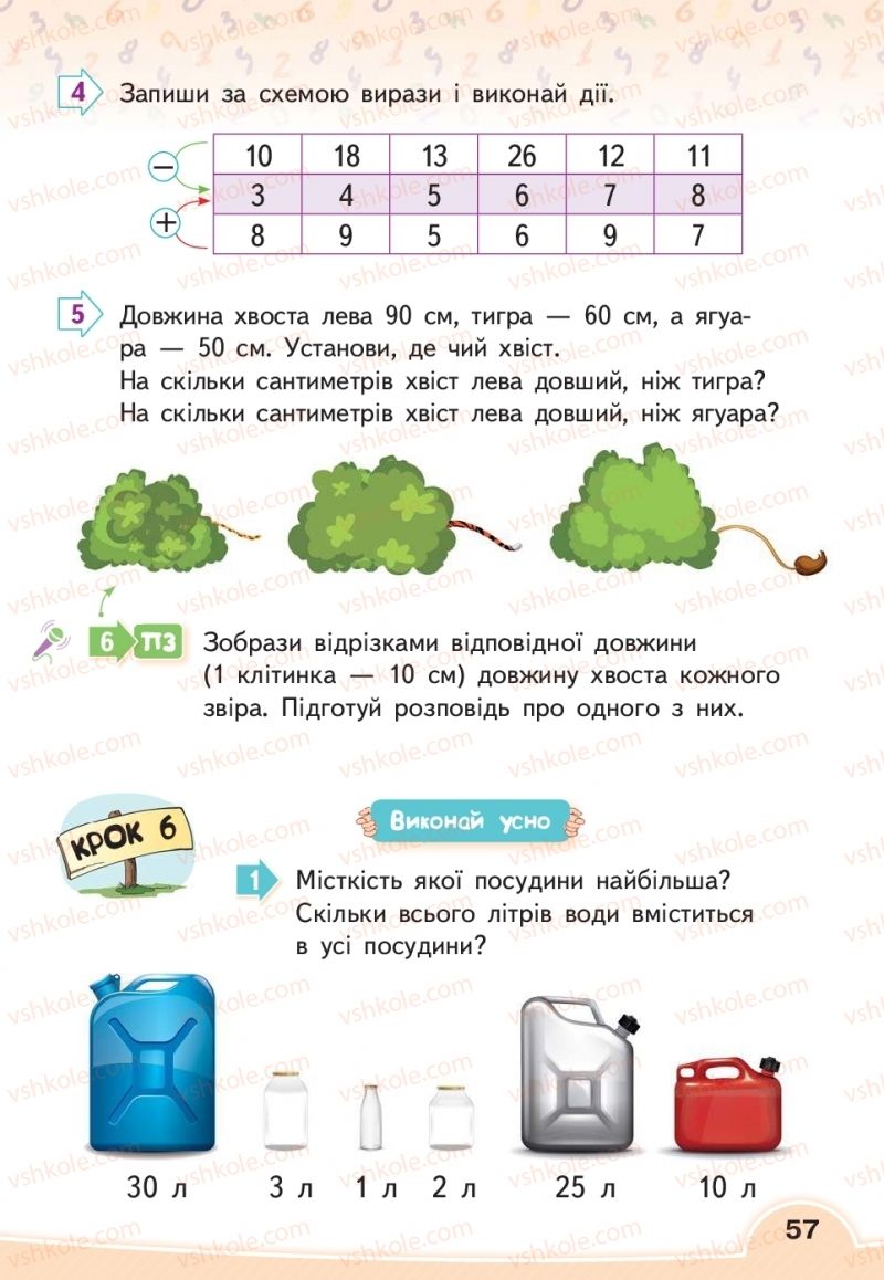 Страница 57 | Підручник Математика 2 клас В.Г. Бевз, Д.В. Васильєва 2019