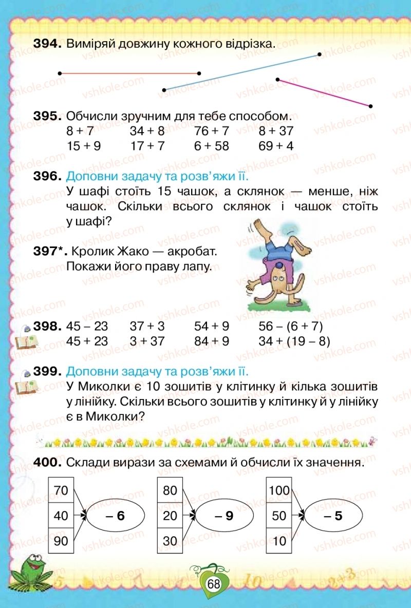 Страница 68 | Підручник Математика 2 клас Н.П. Листопад 2019