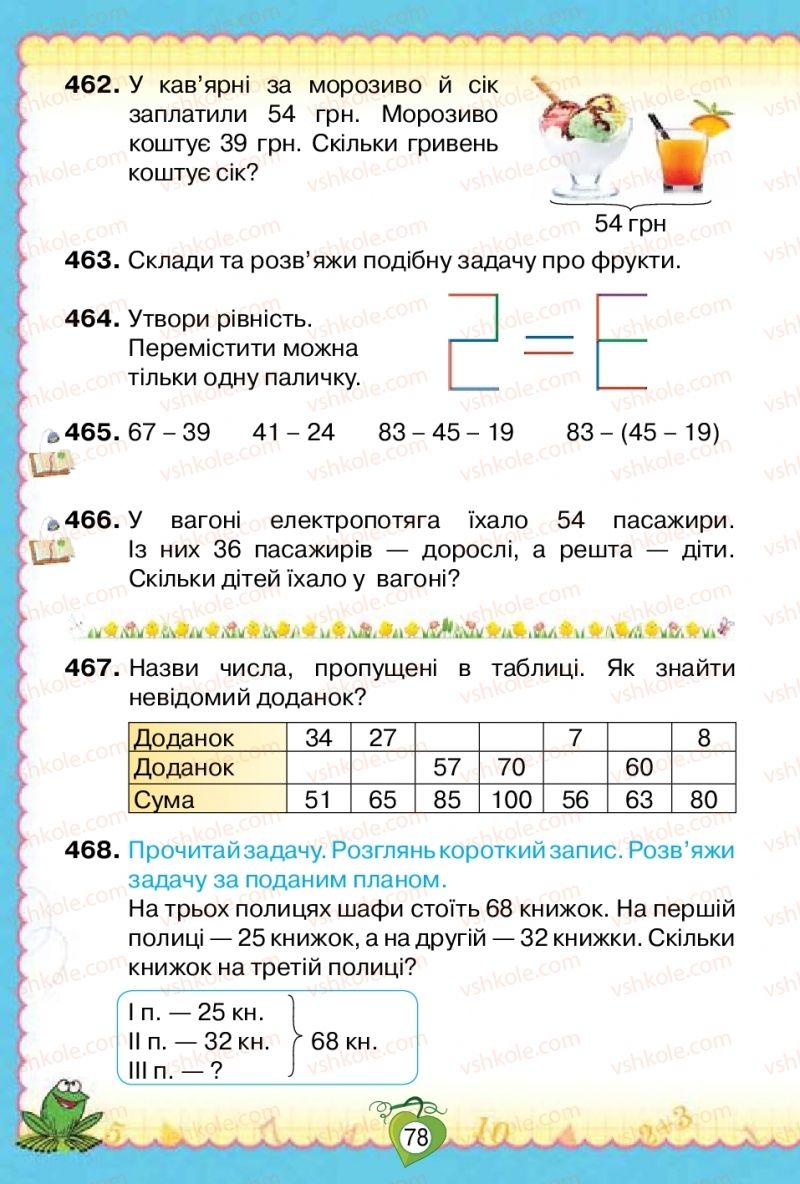 Страница 78 | Підручник Математика 2 клас Н.П. Листопад 2019